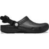 imageCrocs UnisexAdult Classic Work Clogs Slip Resistant ShoesBlack Glitter
