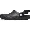 imageCrocs UnisexAdult Classic Work Clogs Slip Resistant ShoesBlack Glitter