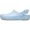 imageCrocs UnisexAdult Classic Work Clogs Slip Resistant ShoesBlue Frost