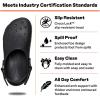 imageCrocs UnisexAdult Classic Work Clogs Slip Resistant ShoesMauve Mist
