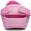 imageCrocs UnisexAdult Classic Work Clogs Slip Resistant ShoesPink Tweed