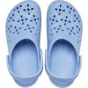 imageCrocs UnisexChild Classic Clogs with Floral Cut Out Design Kids and Toddler ShoesBlue Haze