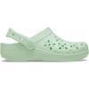 imageCrocs UnisexChild Classic Clogs with Floral Cut Out Design Kids and Toddler ShoesJade Tint