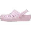 imageCrocs UnisexChild Classic Clogs with Floral Cut Out Design Kids and Toddler ShoesPink Milk