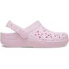 imageCrocs UnisexChild Classic Clogs with Floral Cut Out Design Kids and Toddler ShoesPink Milk