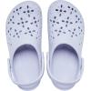 imageCrocs UnisexChild Classic Clogs with Floral Cut Out Design Kids and Toddler ShoesPurple Moon