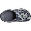 imageCrocs UnisexChild Classic Graphic ClogBlackGrey