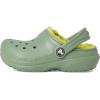 imageCrocs UnisexChild Classic Lined Clog Toddler Moss 10 Medium