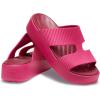 imageCrocs Womens Getaway Platform HStrap Sandals Wedge for WomenDragon Fruit