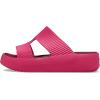 imageCrocs Womens Getaway Platform HStrap Sandals Wedge for WomenDragon Fruit