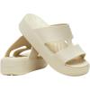 imageCrocs Womens Getaway Platform HStrap Sandals Wedge for WomenSandstone