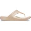 imageCrocs Womens Getaway Triangle Flip FlopsPeach Ice