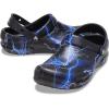 imageCrocs unisexadult Mens and Womens Bistro Graphic Clog  Slip Resistant Work ShoesBlackLightning