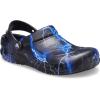 imageCrocs unisexadult Mens and Womens Bistro Graphic Clog  Slip Resistant Work ShoesBlackLightning