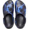 imageCrocs unisexadult Mens and Womens Bistro Graphic Clog  Slip Resistant Work ShoesBlackLightning