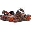 imageCrocs unisexadult Mens and Womens Bistro Graphic Clog  Slip Resistant Work ShoesHot Lava Print