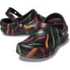imageCrocs unisexadult Mens and Womens Bistro Graphic Clog  Slip Resistant Work ShoesPepperBlack