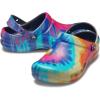 imageCrocs unisexadult Mens and Womens Bistro Graphic Clog  Slip Resistant Work ShoesTie DyeNavy
