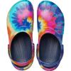 imageCrocs unisexadult Mens and Womens Bistro Graphic Clog  Slip Resistant Work ShoesTie DyeNavy