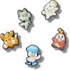 imageCrocs Jibbitz Pokmon Shoe Charm PacksPaldea