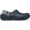 imageCrocs UnisexAdult Classic Fleece Lined Clogs Fuzzy Slippers for Women and MenNavy