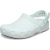 imageCrocs UnisexAdult Classic Work Clogs Slip Resistant ShoesMint Tint