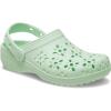 imageCrocs UnisexChild Classic Clogs with Floral Cut Out Design Kids and Toddler ShoesJade Tint