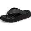imageCrocs Women Getaway Platform Flip Flops Wedge Sandals for Women Black Glitter 5 Women