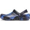 imageCrocs unisexadult Mens and Womens Bistro Graphic Clog  Slip Resistant Work ShoesBlackLightning