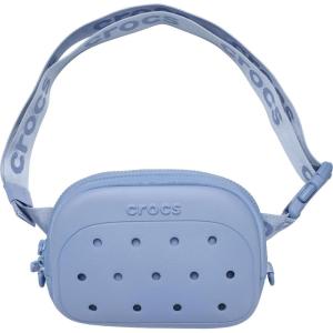 imageCrocs Classic Belt Waist Bag Customizable Fanny Pack Personalize with Jibbitz Charms Powder Pink One SizeBlue Haze