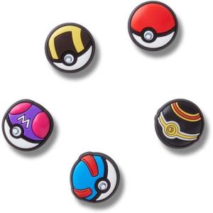 imageCrocs Jibbitz Pokmon Shoe Charm PacksPoke Ball