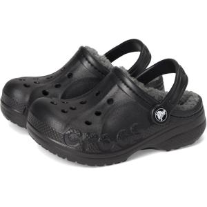 imageCrocs Kids Via Lined ClogsBlack