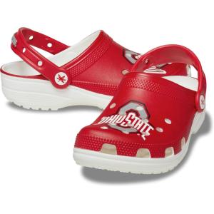 imageCrocs Unisex Adult Classic Collegiate ClogsWhite