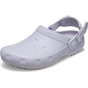 imageCrocs UnisexAdult Classic Work Clogs Slip Resistant ShoesMauve Mist