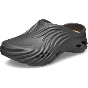 imageCrocs UnisexAdult Echo Wave ClogsBlack Sand
