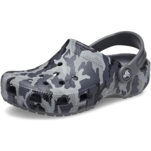 imageCrocs UnisexChild Classic Graphic ClogBlackGrey
