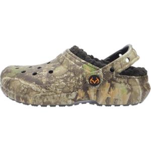 imageCrocs UnisexChild Classic Realtree Lined ClogKhakiMulti
