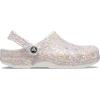 imageCrocs Unisex Adult Classic Glitter ClogsWhiteMulti