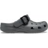 imageCrocs UnisexAdult Classic Buckle ClogsCarbon