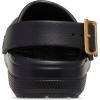 imageCrocs UnisexAdult Classic Buckle ClogsMetallic Black