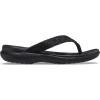 imageCrocs Womens Capri V Flip Flops Sandals for WomenBlack Glitter
