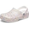 imageCrocs Unisex Adult Classic Glitter ClogsWhiteMulti