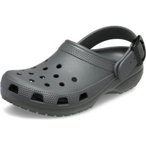 imageCrocs UnisexAdult Classic Buckle ClogsCarbon