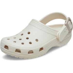 imageCrocs UnisexAdult Classic Buckle ClogsFrapp