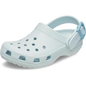 imageCrocs UnisexAdult Classic Buckle ClogsVapor Ice