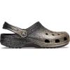 imageCrocs Kids Classic ClogsBlackGold Ombre Glitter