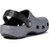 imageCrocs Kids Classic ClogsBlackSilver Glitter