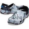 imageCrocs Kids Classic ClogsCamo Black Grey
