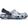 imageCrocs Kids Classic ClogsCamo Black Grey