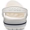 imageCrocs Kids Classic ClogsWhiteNavy